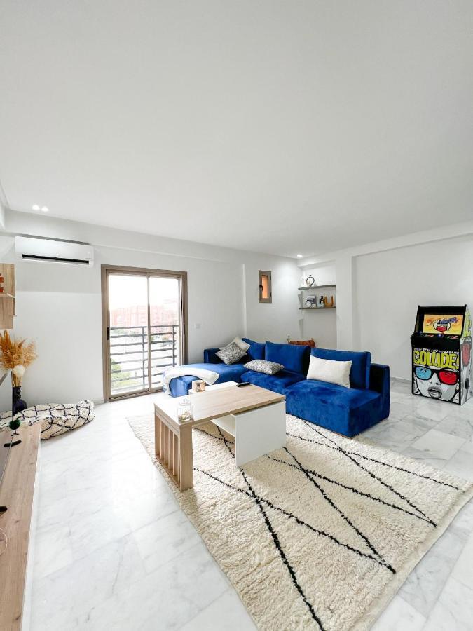 New ! Unique Equipped Flat In The Heart Of Marrakech Appartement Marrakesh Buitenkant foto