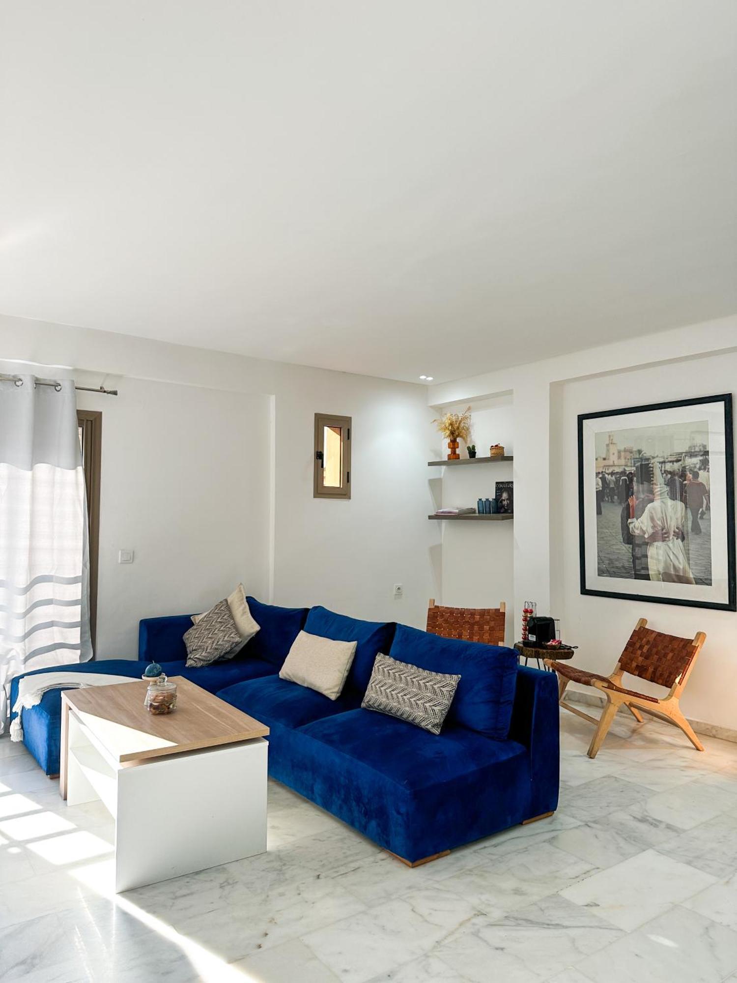 New ! Unique Equipped Flat In The Heart Of Marrakech Appartement Marrakesh Buitenkant foto