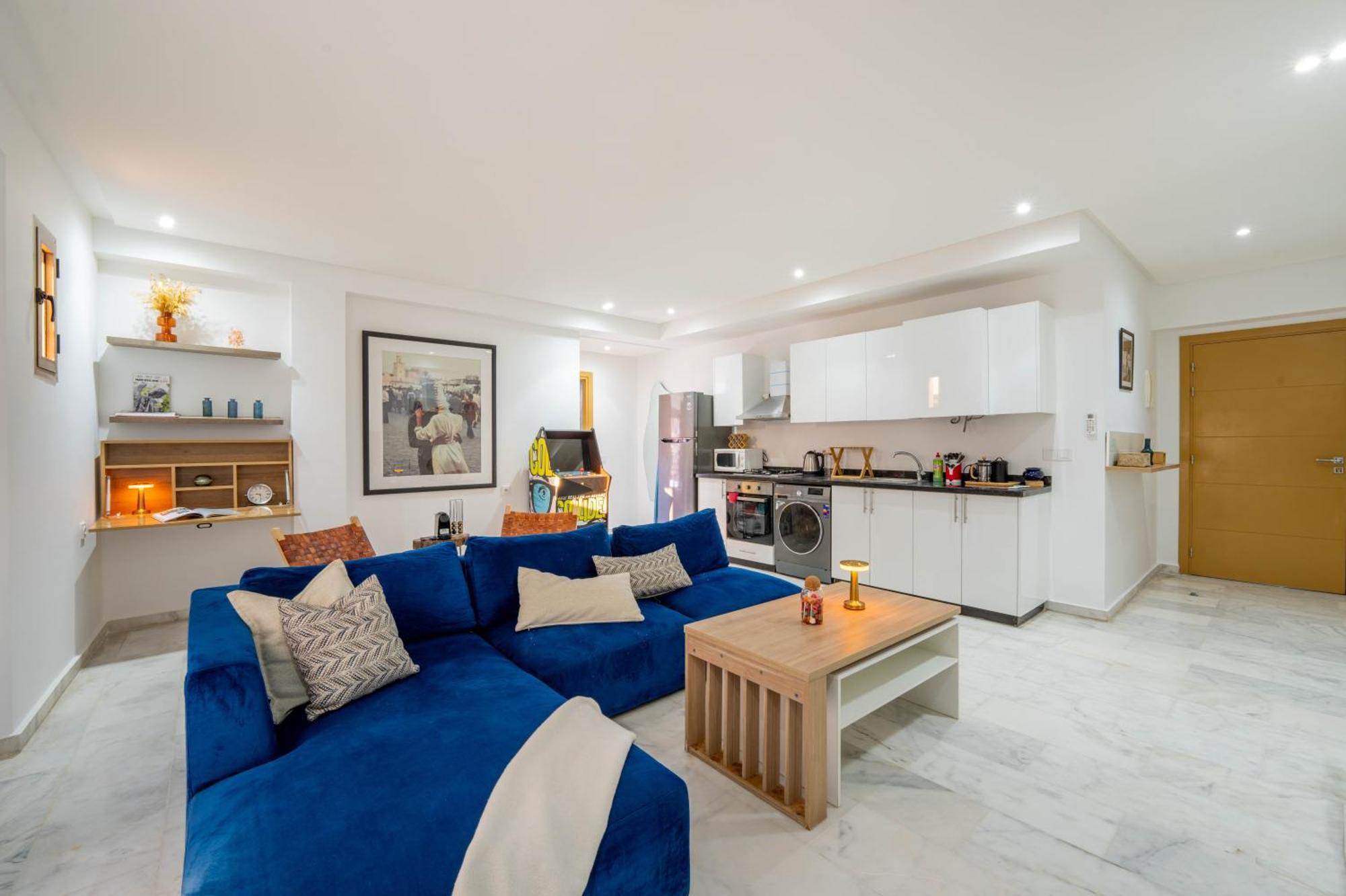 New ! Unique Equipped Flat In The Heart Of Marrakech Appartement Marrakesh Buitenkant foto