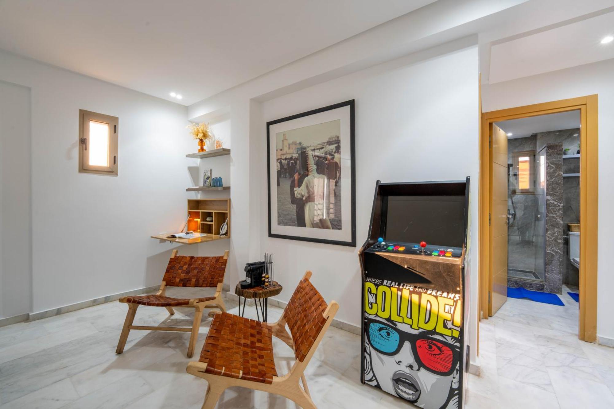 New ! Unique Equipped Flat In The Heart Of Marrakech Appartement Marrakesh Buitenkant foto